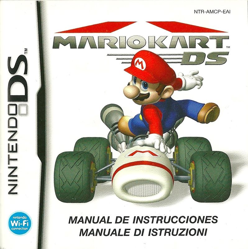 Manual for Mario Kart DS (Nintendo DS): Front