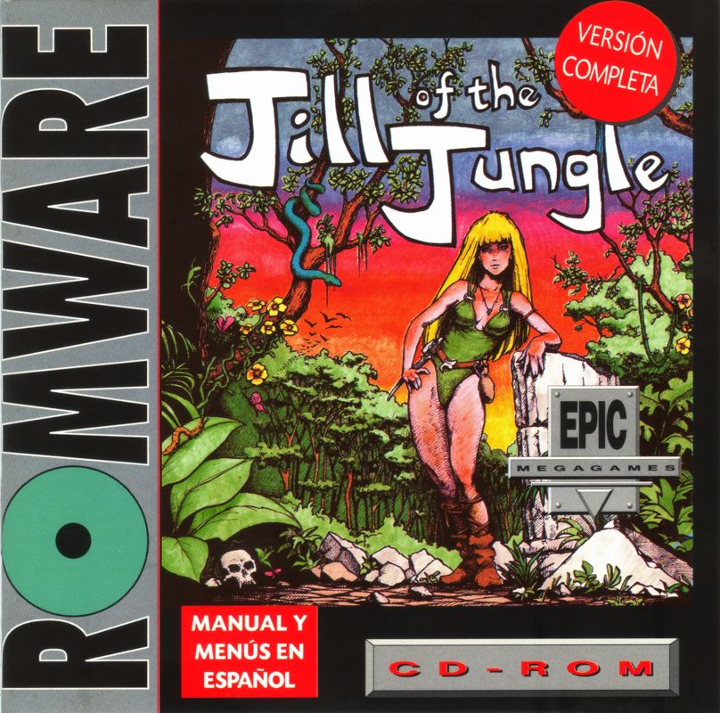 Front Cover for Jill of the Jungle: The Complete Trilogy (DOS) (ROMWARE release)