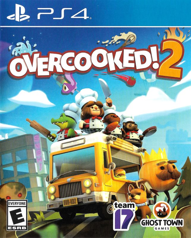 Front Cover for Overcooked! 2 (PlayStation 4)