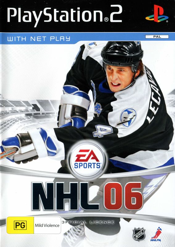 Front Cover for NHL 06 (PlayStation 2)