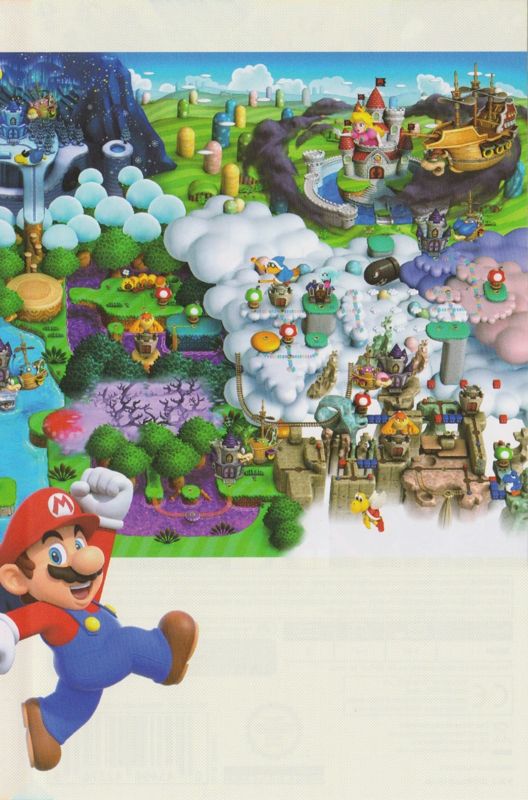 Inside Cover for New Super Mario Bros. U Deluxe (Nintendo Switch): Right
