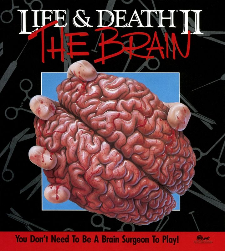 Manual for Life & Death II: The Brain (DOS): Front
