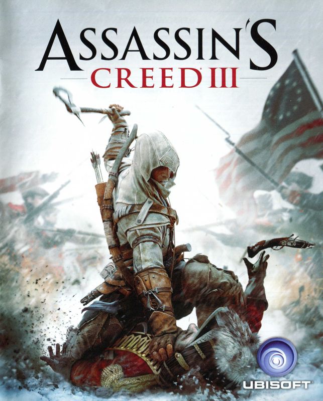 Manual for Assassin's Creed III (Special Edition) (PlayStation 3): Front