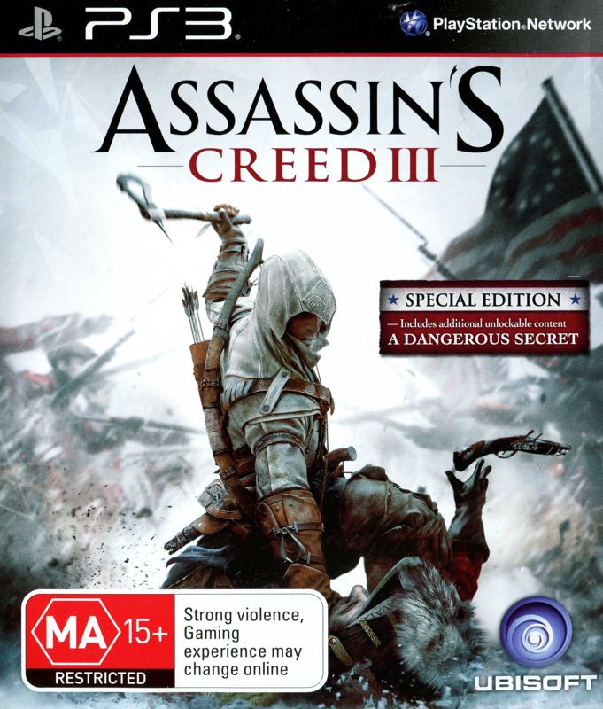 Front Cover for Assassin's Creed III (Special Edition) (PlayStation 3)