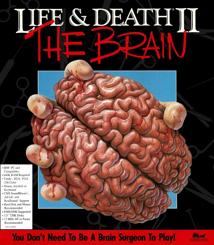Front Cover for Life & Death II: The Brain (DOS)