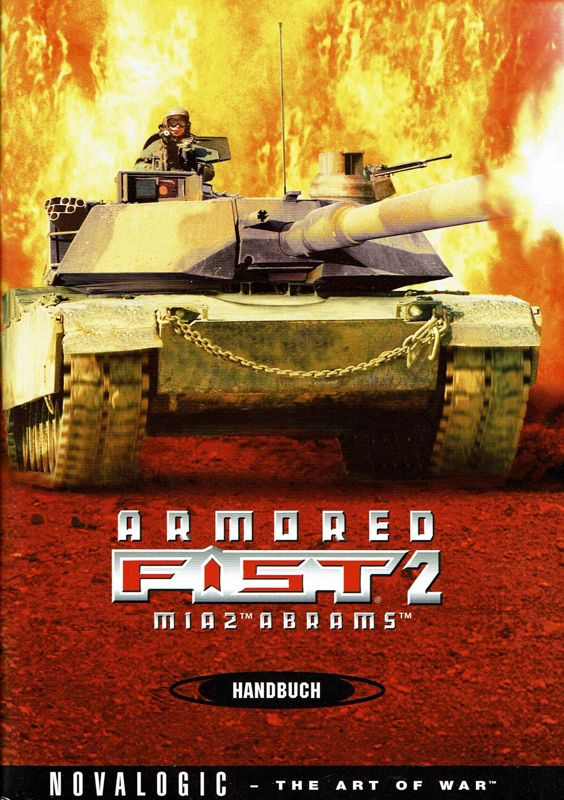 Manual for Armored Fist 2 (DOS): Front