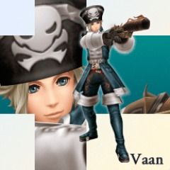 Front Cover for Dissidia 012 [duodecim] Final Fantasy: Vaan - Pirate's Garb (PSP) (download release)
