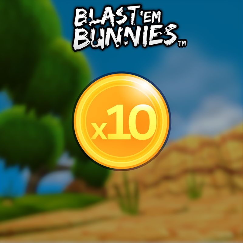 Front Cover for Blast 'Em Bunnies: 10x Multiplier (PS Vita and PlayStation 4) (download release)