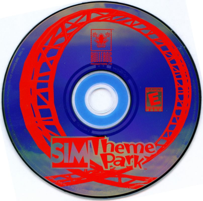 Media for Sim Theme Park (Gold Edition) (Windows): Main Disc