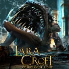 Front Cover for Lara Croft and the Guardian of Light: DLC - A Hazardous Reunion (PlayStation 3) (download release)