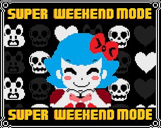 Front Cover for Super Weekend Mode (Macintosh and Windows) (itch.io release)