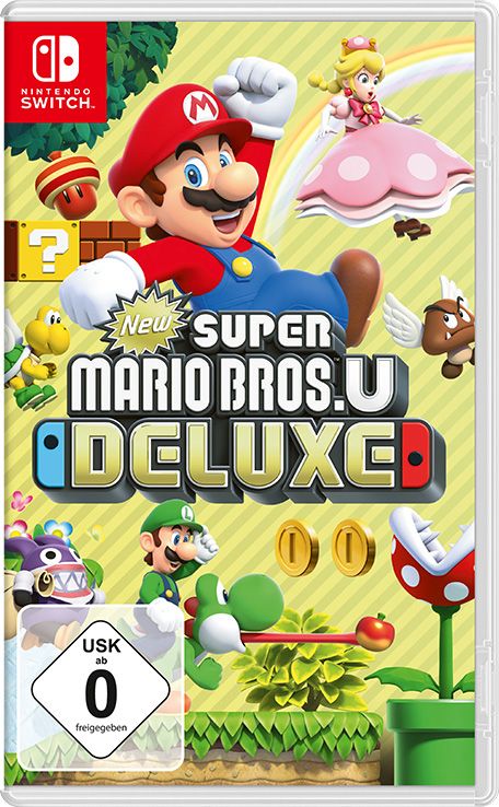 Front Cover for New Super Mario Bros. U Deluxe (Nintendo Switch) (download release)