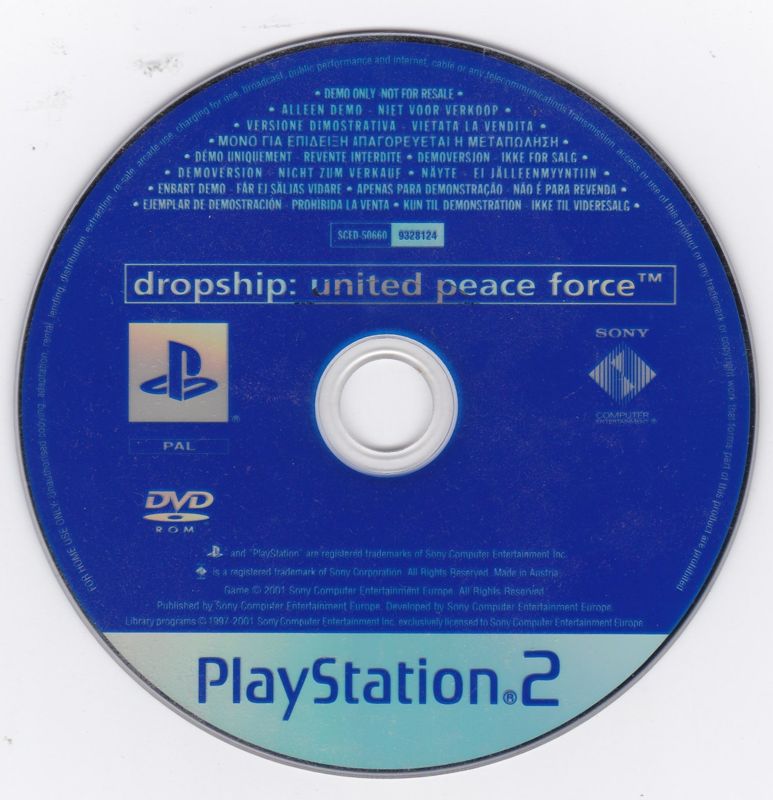 Media for Dropship: United Peace Force (PlayStation 2) (Promotional Demo Release)