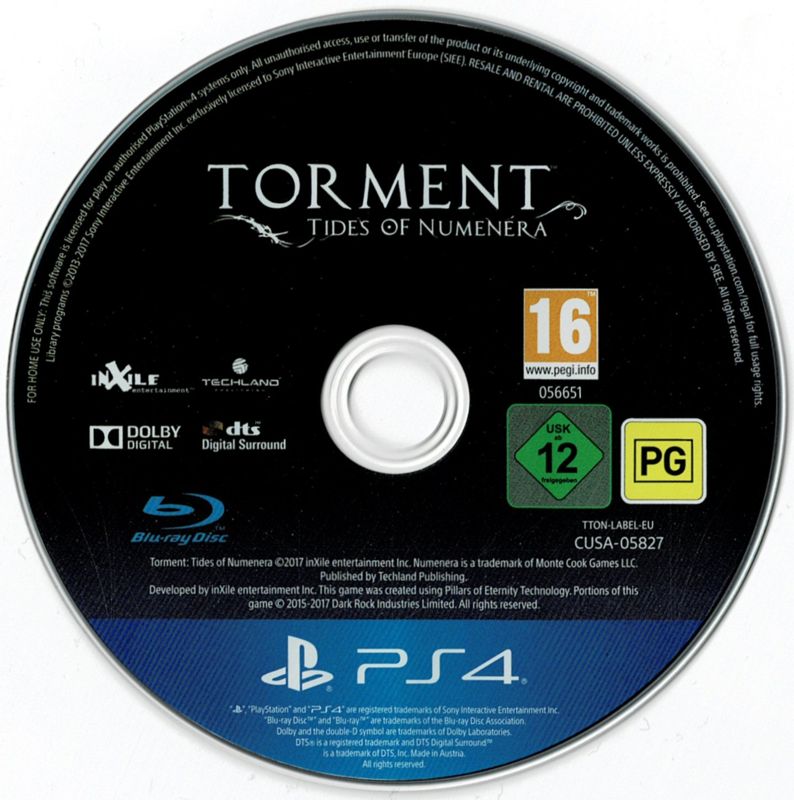 Media for Torment: Tides of Numenera (Day One Edition) (PlayStation 4)