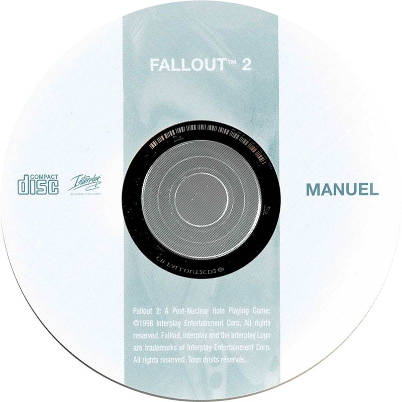 Media for Fallout 2 (Windows) (Re-release): Manual