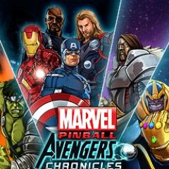 Front Cover for Pinball FX2: Marvel Pinball - Avengers Chronicles (PlayStation 3) (download release)