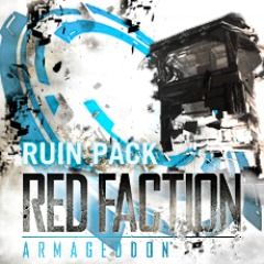 Front Cover for Red Faction: Armageddon - Ruin Pack (PlayStation 3) (download release)