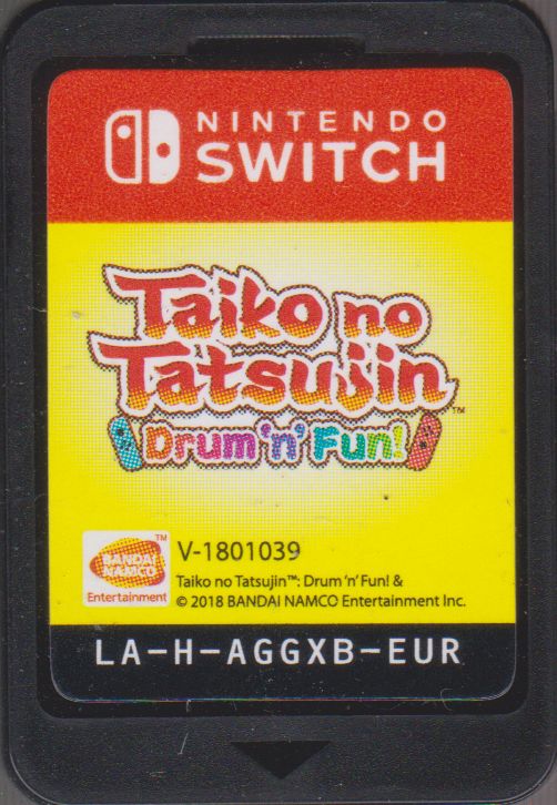 Media for Taiko no Tatsujin: Drum 'n' Fun! (Nintendo Switch) (retail release)