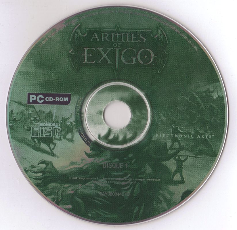 Media for Armies of Exigo (Windows): Disc 1
