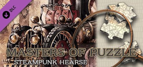 Front Cover for Masters of Puzzle: Steampunk Hearse (Macintosh and Windows) (Steam release)