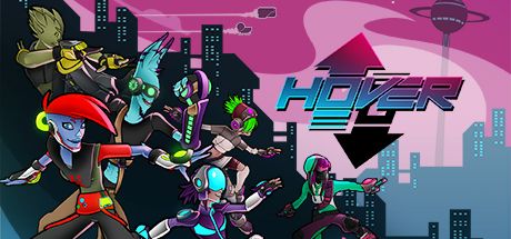 Front Cover for Hover: Revolt of Gamers (Linux and Macintosh and Windows) (Steam release): 2nd version