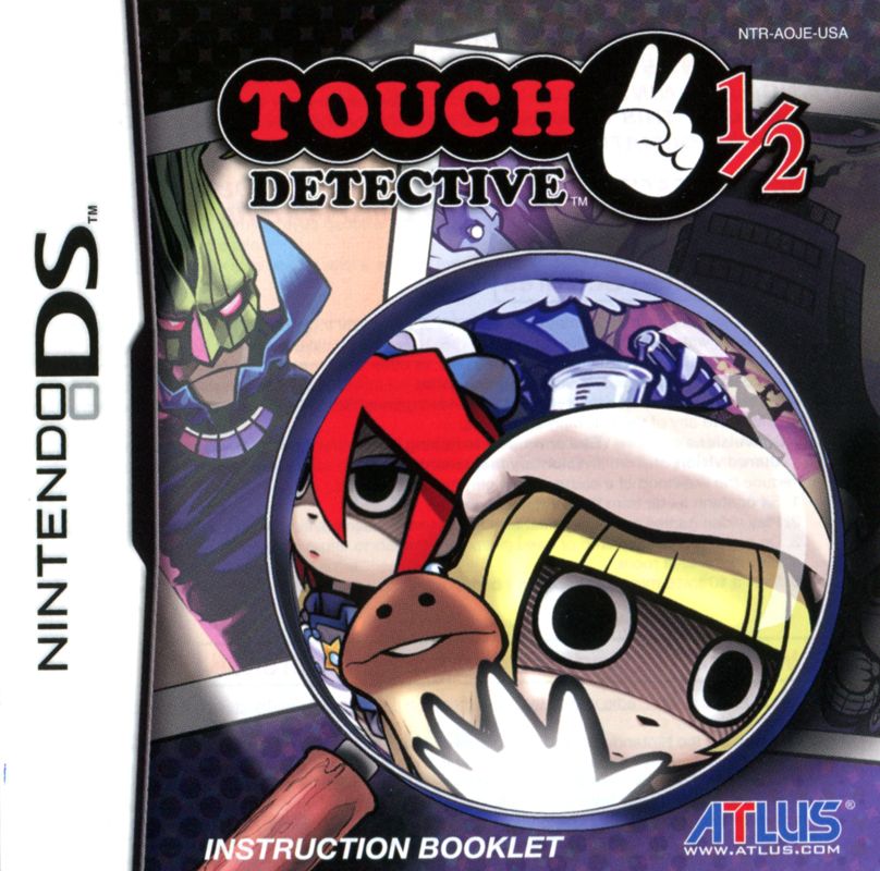 Manual for Touch Detective II 1/2 (Nintendo DS): Front