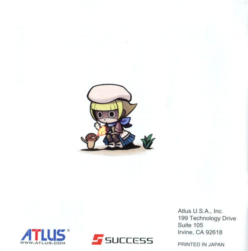 Manual for Touch Detective II 1/2 (Nintendo DS): Back
