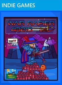 Front Cover for War Rapier 43210 (Xbox 360) (XNA Indie Games release)