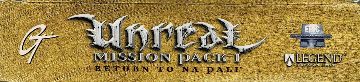 Spine/Sides for Unreal Mission Pack 1: Return to Na Pali (Windows): Top