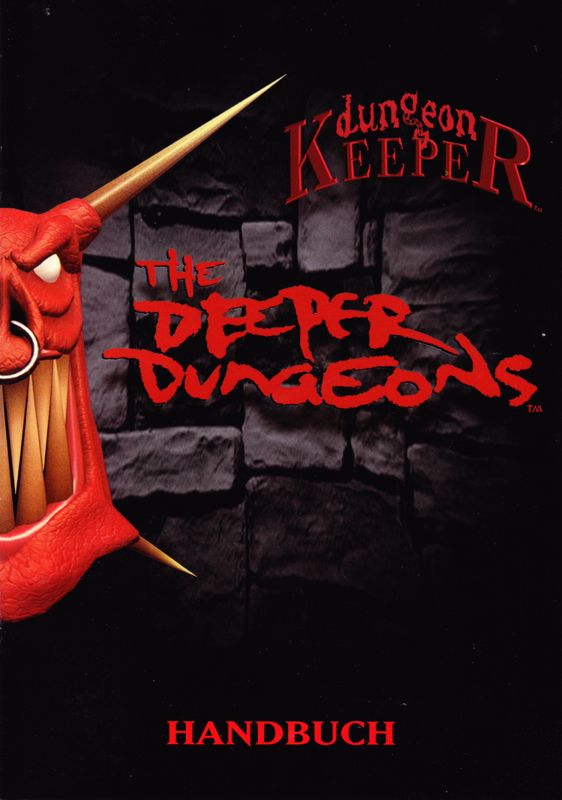 Manual for Dungeon Keeper: Gold Edition (Windows) (EA Classics release): The Keeper Dungeons - Front