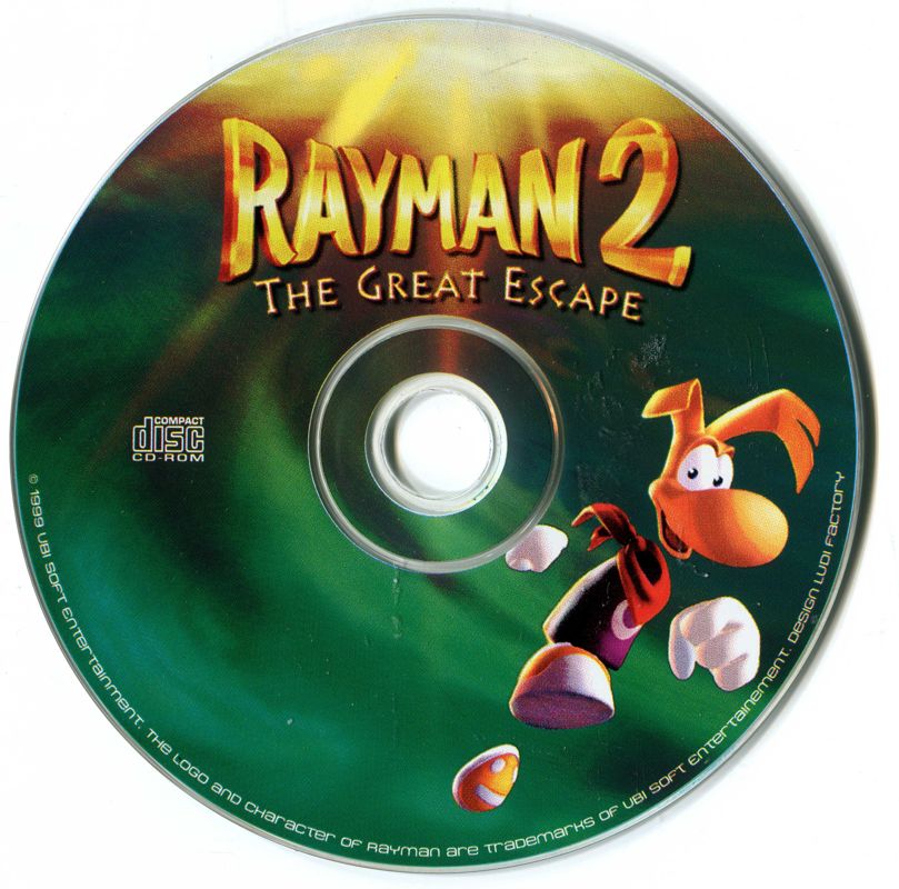 Media for Rayman 2: The Great Escape (Windows) (Ubisoft eXclusive release)