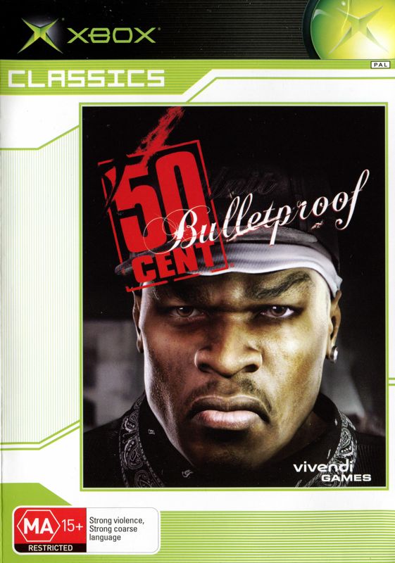 Front Cover for 50 Cent: Bulletproof (Xbox) (Classics release)