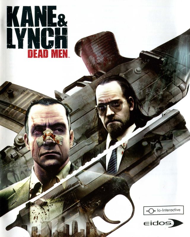 Manual for Kane & Lynch: Dead Men (PlayStation 3) (European English release): Front