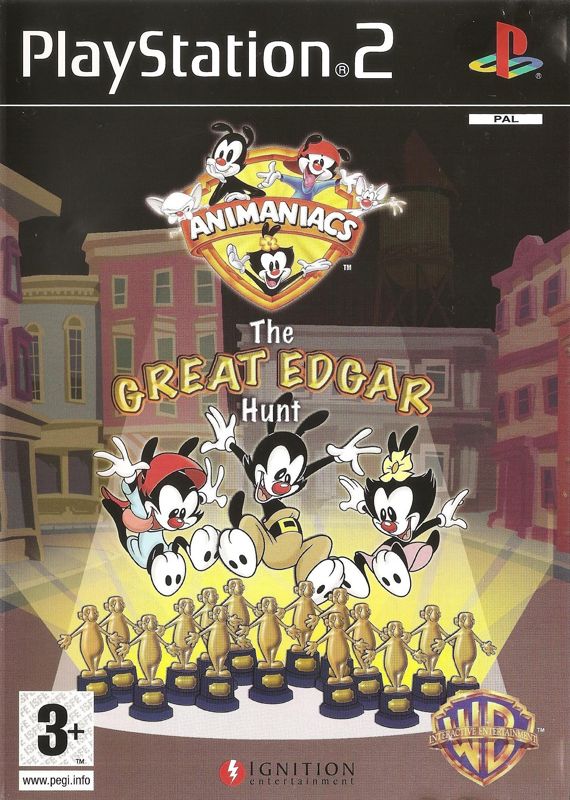 Front Cover for Animaniacs: The Great Edgar Hunt (PlayStation 2)