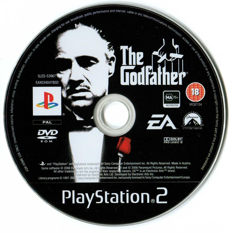 Media for The Godfather: The Game (PlayStation 2)