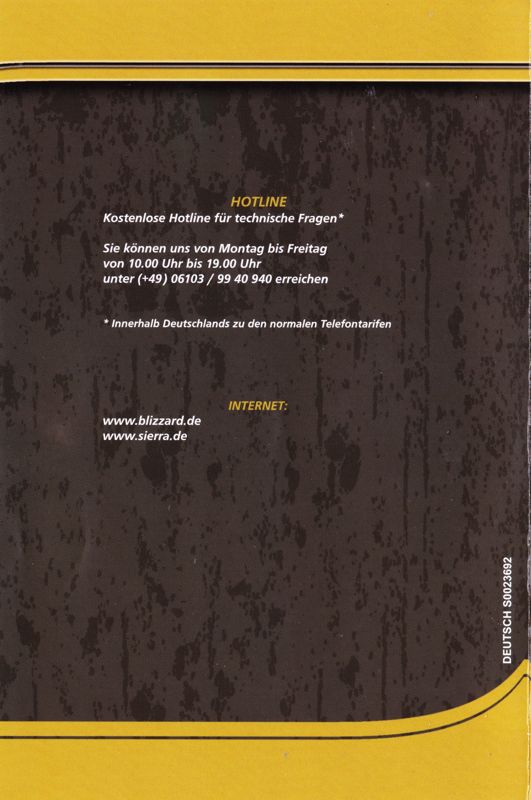 Advertisement for Half-Life (Windows) (BestSeller Series release (2001)): Back