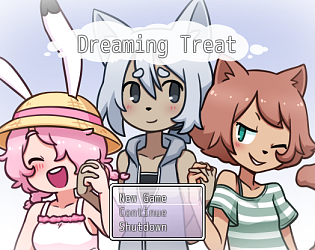 Front Cover for Dreaming Treat (Windows)
