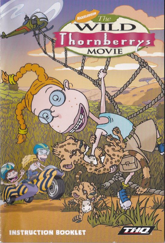 Manual for The Wild Thornberrys Movie (Windows): Front