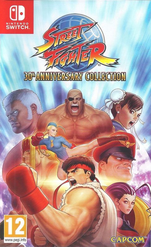 Front Cover for Street Fighter: 30th Anniversary Collection (Nintendo Switch)