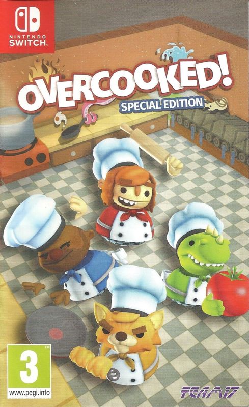 Front Cover for Overcooked! Special Edition (Nintendo Switch)