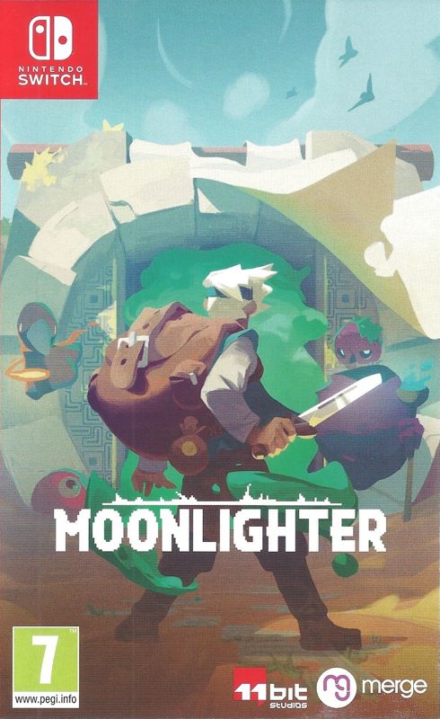 Front Cover for Moonlighter (Nintendo Switch) (Signature Edition release)