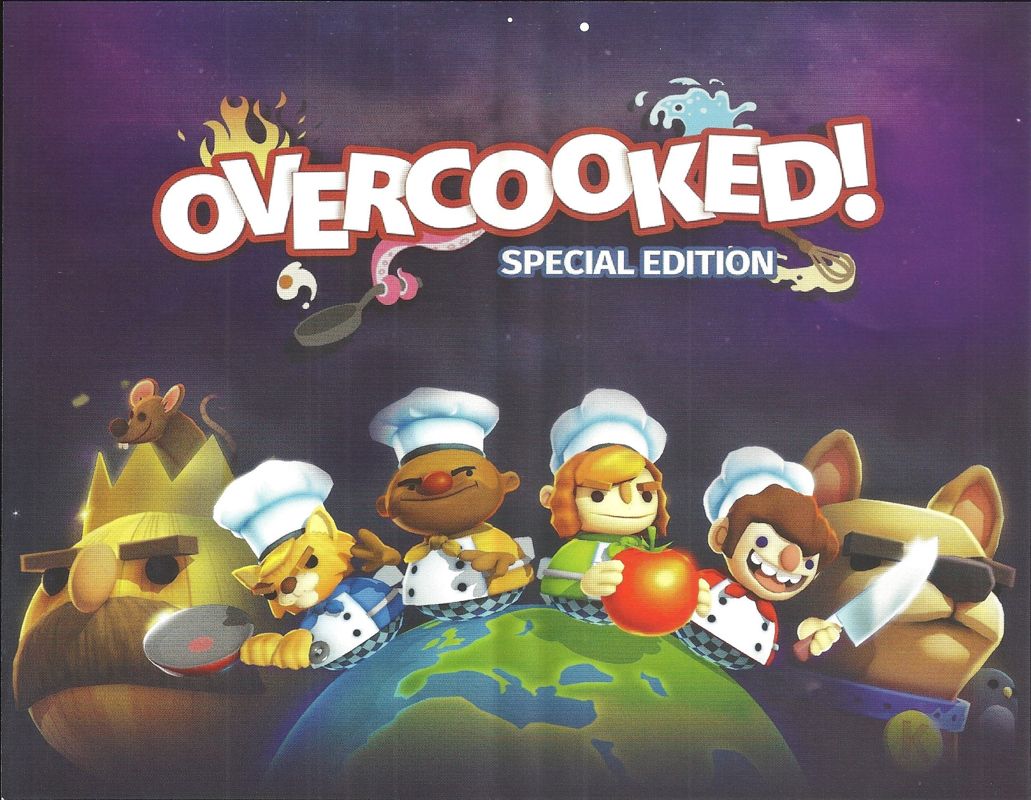 Inside Cover for Overcooked! Special Edition (Nintendo Switch): Full