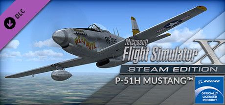 Front Cover for Microsoft Flight Simulator X: Steam Edition - P-51H Mustang (Windows) (Steam release)