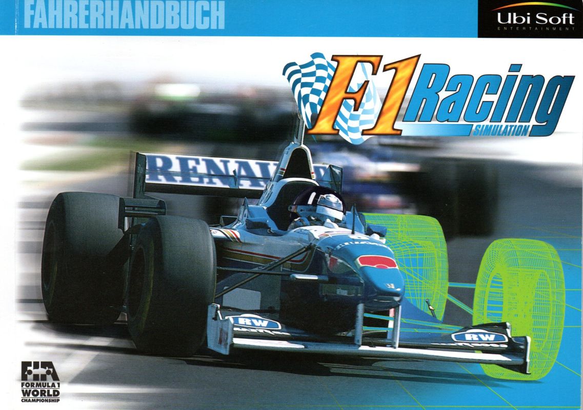 Manual for F1 Racing Simulation (Windows): Front
