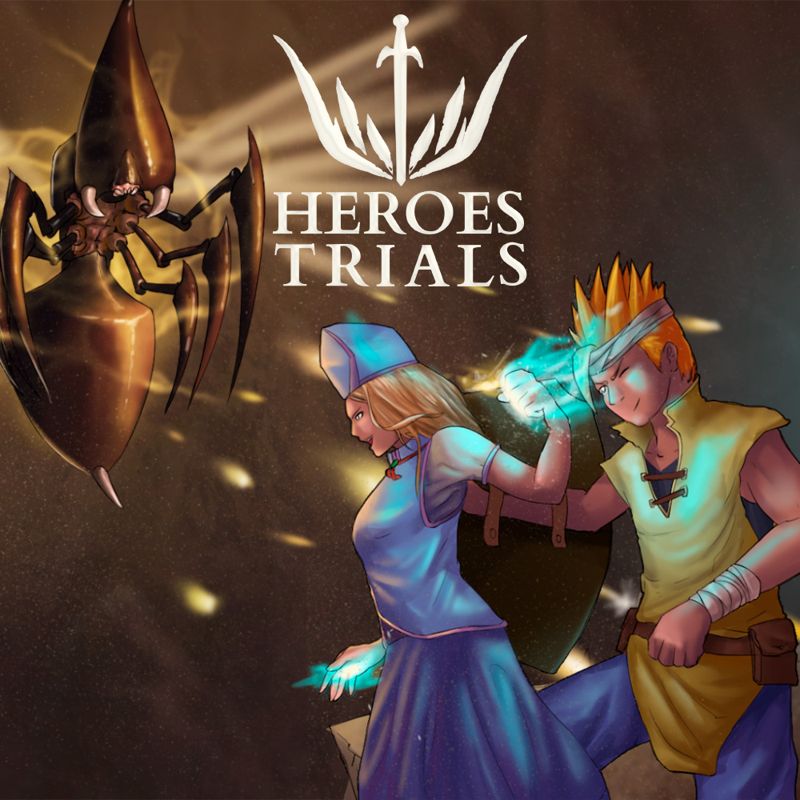Front Cover for Heroes Trials (Nintendo Switch) (download release)