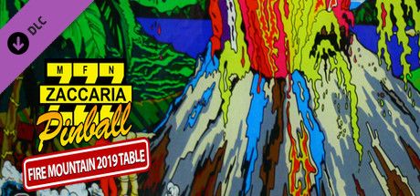 Front Cover for Zaccaria Pinball: Fire Mountain 2019 Table (Linux and Macintosh and Windows) (Steam release)