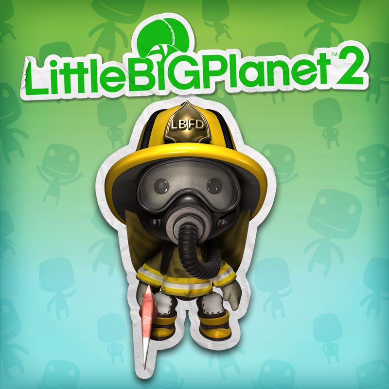Front Cover for LittleBigPlanet 2: Firefighter Costume (PS Vita and PlayStation 3 and PlayStation 4) (download release)