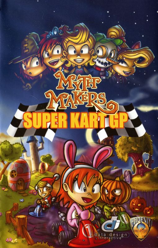 Manual for Myth Makers: Super Kart GP (PlayStation 2): Front