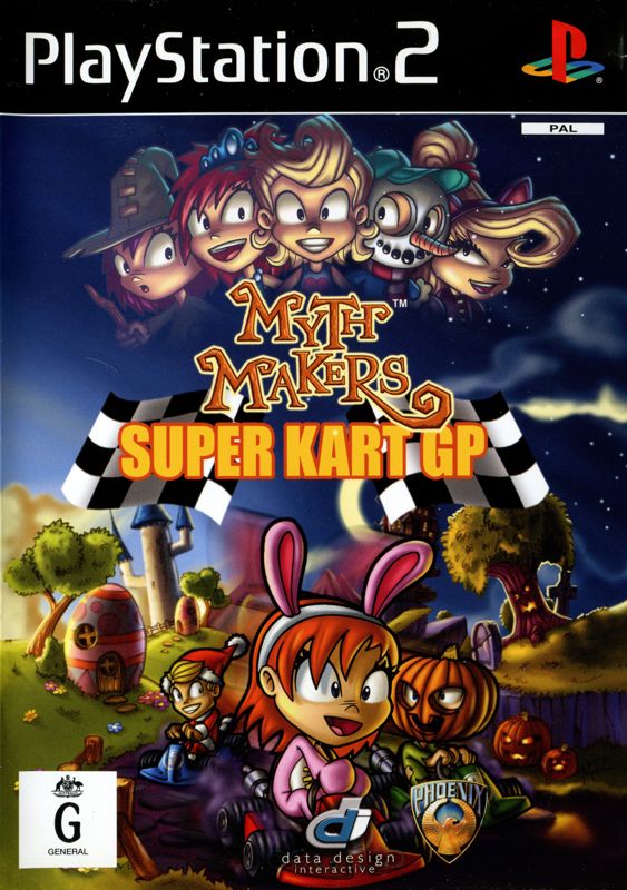 Front Cover for Myth Makers: Super Kart GP (PlayStation 2)
