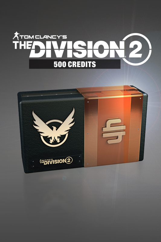 Front Cover for Tom Clancy's The Division 2: 500 Credits (Xbox One) (download release)
